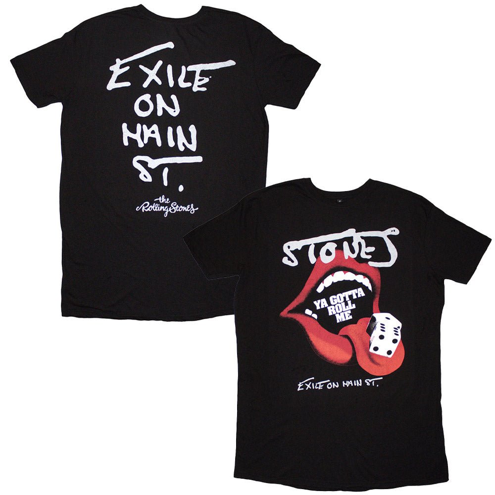 ROLLING STONES ローリングストーンズ (来日 35周年 記念 ) - Ya Gotta Roll Exile / バックプリントあり / Tシャツドレス / Tシャツ / レディース - PGS